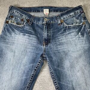 True Religion Jeans‎ Men 40x34 Section Bobby Big T World Tour Made In USA